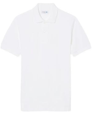 Lacoste Short-Sleeve Polo Shirt - White