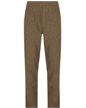 Loro Piana Rio Bodro Elasticated-Waist Drawstring Trousers - Natural