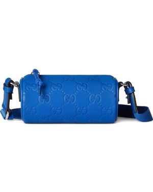 Gucci Mini Edge Cylindrical Bag - Blue