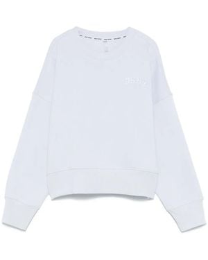 DKNY エンブロイダリー スウェットシャツ - ホワイト