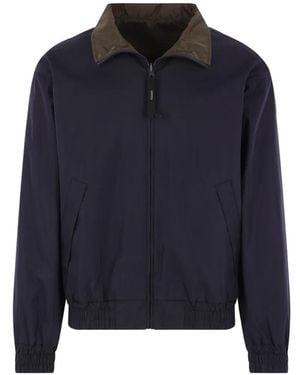 Aspesi Reversible Zip-Up Jacket - Blue