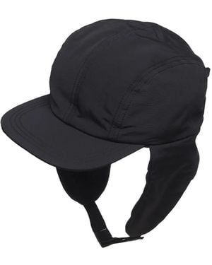 Comme des Garçons Earflap Buckle Hat - Blue