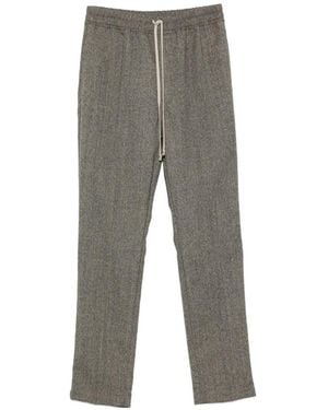 Rick Owens Drawstring-Waist Trousers - Grey