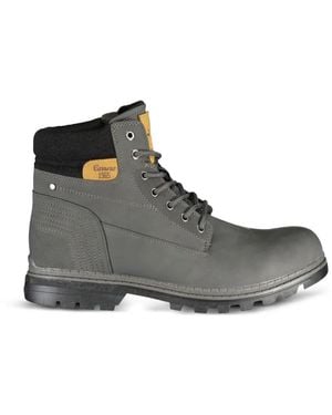 Carrera Bottines Lacées À Empiècements - Brown