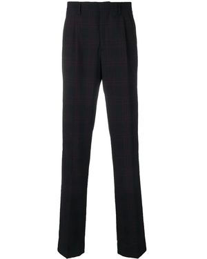 Calvin Klein Tartan Pattern Pants - Blue