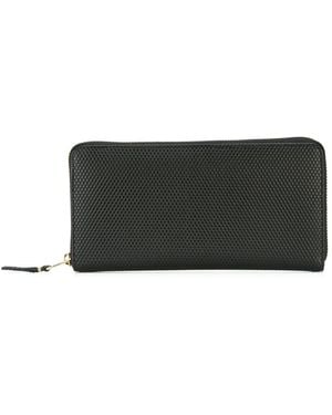 Comme des Garçons Embossed Wallet - Black
