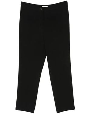 Marina Rinaldi Rear-Darting Pants - Black