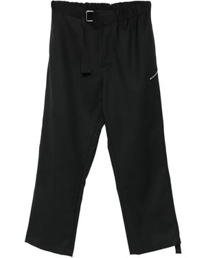 Oamc Peacemaker Wool Trousers - Black