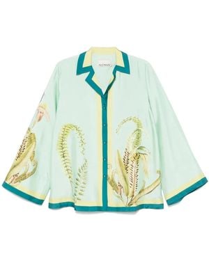 ALÉMAIS Anita シャツ - グリーン