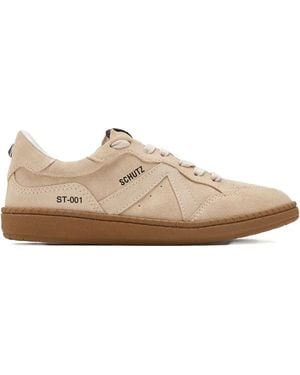 SCHUTZ SHOES St-001 Triangle Trainers - Brown