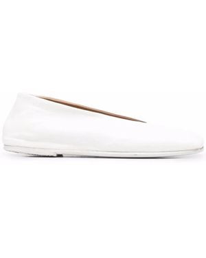 Marsèll Ballerine Con Punta Quadrata - Bianco