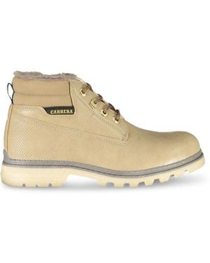 Carrera Botines Con Cordones - Neutro