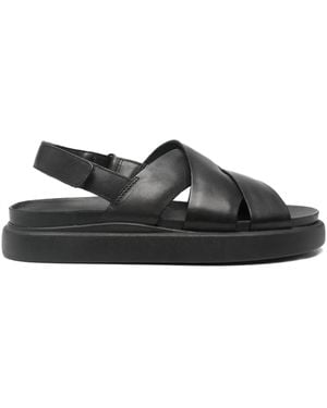 Clarks 25mm Aristella Crossover Slingback Sandals - ブラック