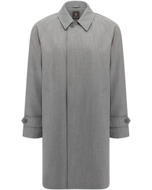 BOGGI Trench Con Bottoni - Grigio