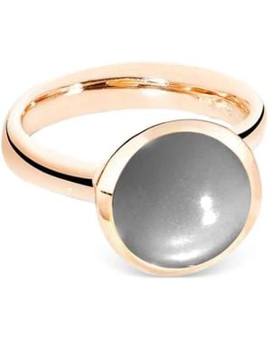 Tamara Comolli 18K Rose Large Bouton Moonstone Ring - Metallic