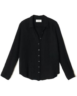 Xirena Chemise Scout Texturée À Manches Longues - Black