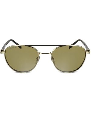 Lacoste Round-Frame Sunglasses - Green