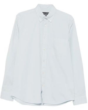 Marc O' Polo Button-Fastening Chest-Pocket Shirt - White