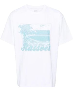 Rassvet (PACCBET) Graphic-Print Cotton T-Shirt - White