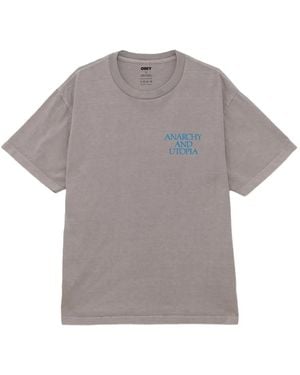 Obey Utopia T-Shirt - Grey