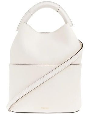 Furla Sfera Beuteltasche - Weiß