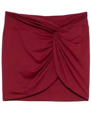 FEDERICA TOSI Stretch-design Top - Red