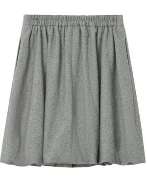 B+ AB TEEN Minirock mit elastischem Bund - Grau
