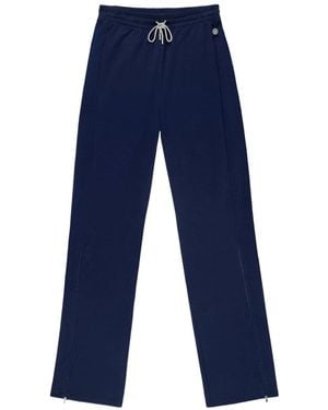 Area Pantalones De Chándal Con Cordón - Azul