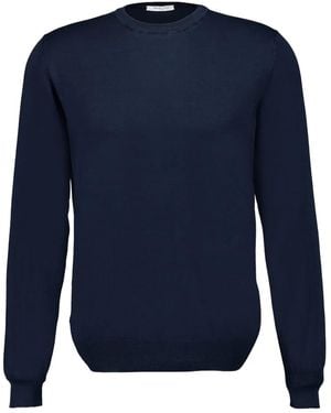 Boglioli Klassischer Pullover - Blau