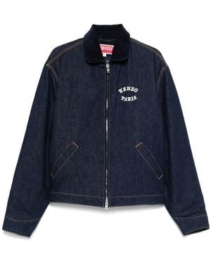 KENZO Verdy Market Denim Jacket - Blue