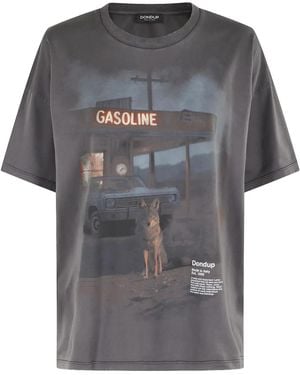 Dondup Graphic T-Shirt - Grey