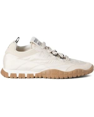 Miu Miu Tyre Sneakers - White