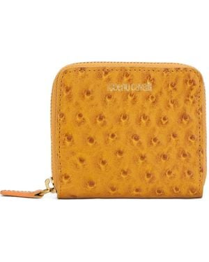 Roberto Cavalli ファスナー財布 - オレンジ