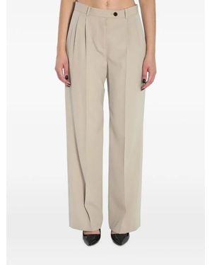 The Row Virgil Pleated Trousers - Naturel