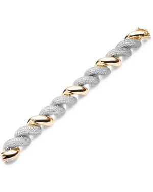 Eddie Borgo Pave Torsade Bracelet - Metallic
