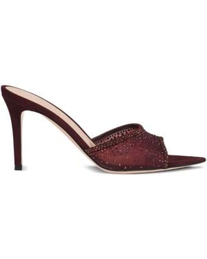 Gianvito Rossi Rania 85Mm Sandals - Brown
