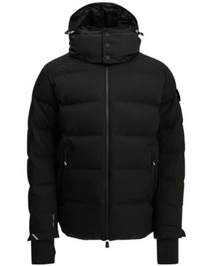 Moncler Montgetech Quilted Hooded Ski Jacket - Black