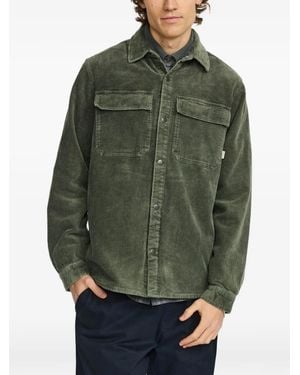 Revolution Corduroy Worker Shirt Jacket - Green