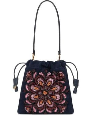 Etro Kalispera バケットバッグ S - ホワイト