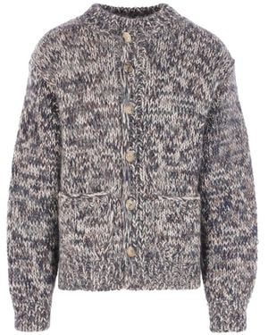 10 Corso Como X Federico Curradi Button-Fastening Cardigan - Gray