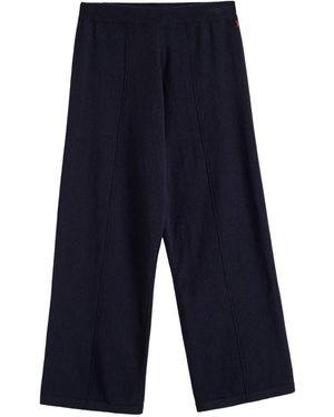 Chinti & Parker Wide-Leg Track Pants - Blue