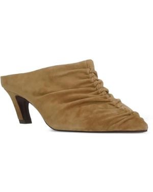 Ash Viva' Mules - Braun
