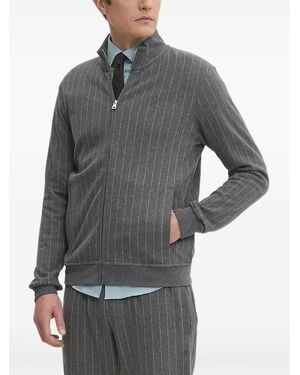 Hackett Jersey a rayas diplomáticas - Gris