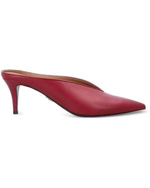 Stella McCartney Spitze Mules Mit V-Ausschnitt - Pink