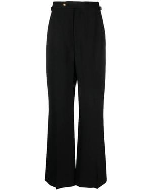 CASABLANCA Straight Pants - Black