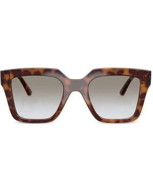 Vogue Eyewear Tortoiseshell-Effect Square-Frame Sunglasses - Grey