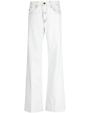 Jacob Cohen Hailey Wide-Leg Jeans - White