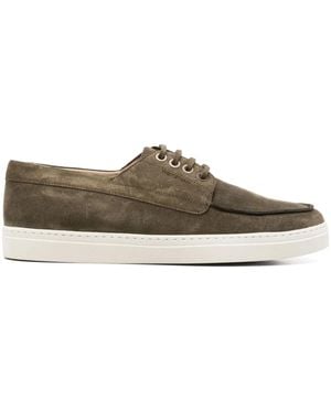 Stuart Weitzman Derby-Schuhe Aus Wildleder - Braun