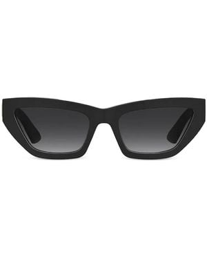Moschino Gafas de sol con montura cat eye - Negro