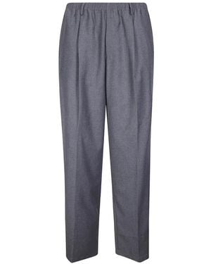 Cellar Door Ezio Pleated Trousers - Blue